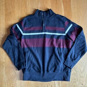 Chaps pullover, button up neck, men’s XL, very soft